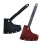Support de haches avec sangle de taille réglable,-Marron rouge 6