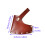 Support de haches avec sangle de taille réglable,-Marron rouge 3