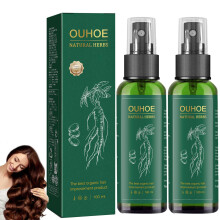 Hair Growth Spray with Biotin Keratin Collagen, Lightweight NonGreasy Hair Tonic for Frizz Control, 2Pcs