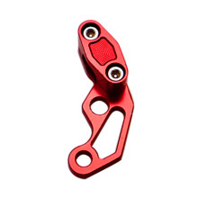 Support de ligne d'huile de moto en alliage d'aluminium,-rouge