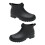 Chaussures courtes confortables chaussures de pluie-41 Noir 1