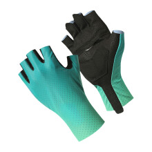 Gants de pêche sans doigts, gants de sport respirants-Vert 152 L