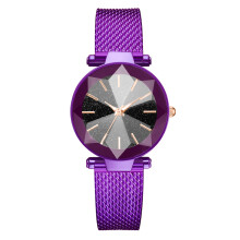 Ceas de damă minimalist cu cadran din oțel inoxidabil, ceas de mână analogic cu cuarț impermeabil, cu design simplu de lux pentru birou,
