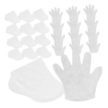 20pcs Disposable Paraffin Wax Gloves and Socks Set for Spa Hand and Foot Care NonWoven Liners