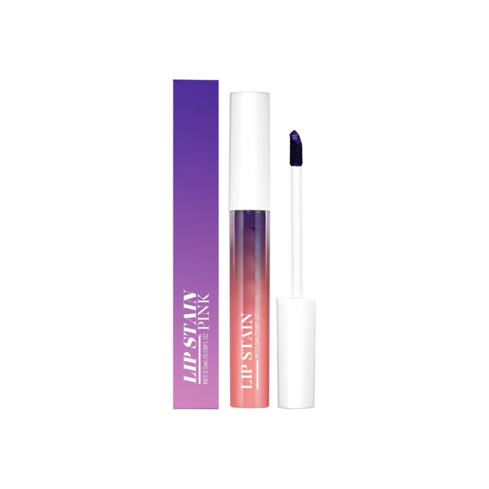 Peel Off Lip Tint Long Lasting Waterproof Smudge Proof Liquid Lipstick with Lip Liner 03