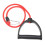 2Pcs Exercise Hand Grip Rope Expander Stepper Resistance-Red 7