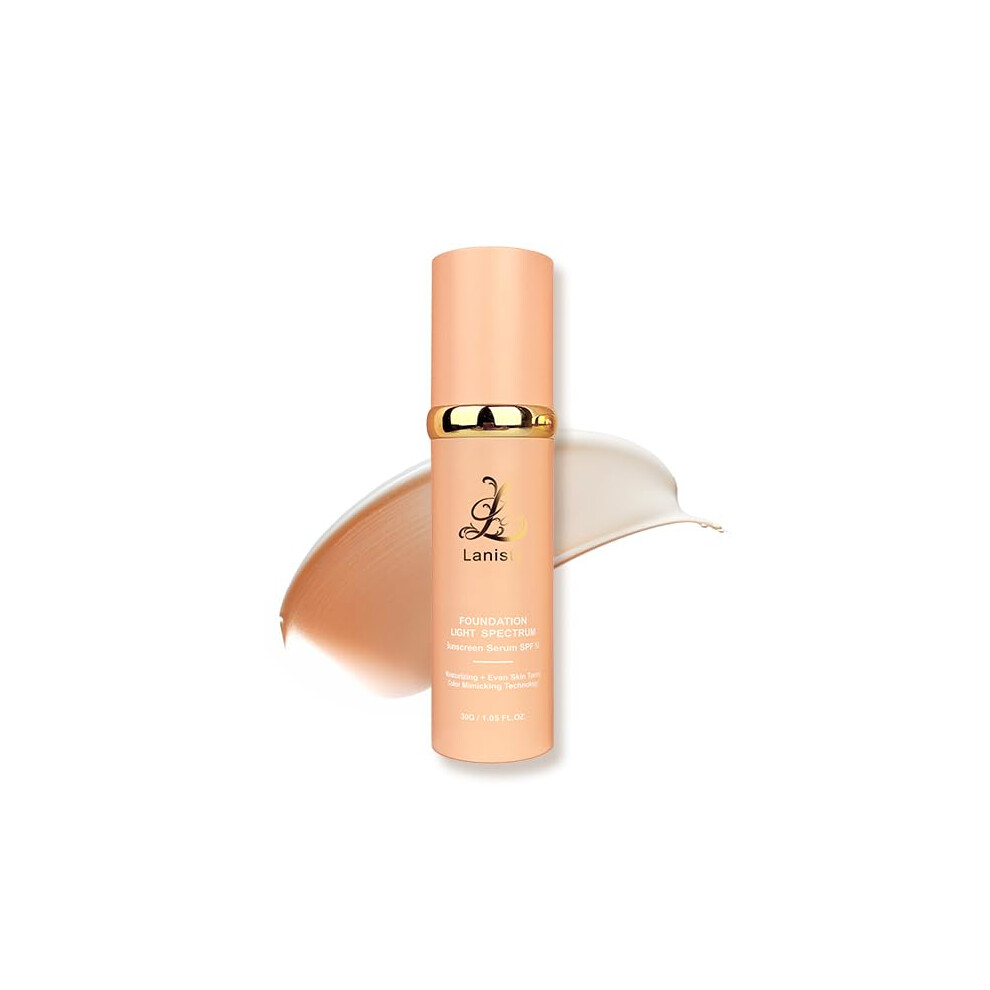Color Changing 4 in 1 Foundation with SPF, Long Lasting Full Coverage for All Skin Types
