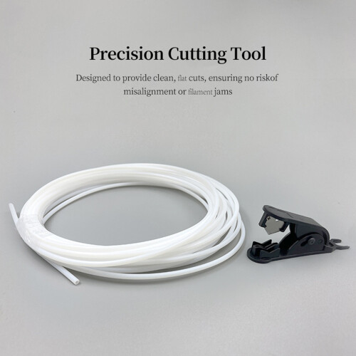 10 m PTFE-Schlauch mit Clip,-Mit transparenter Wanne 1