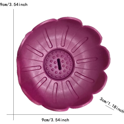 Reusable Silicone Popsicle Holder with Drip Design, Purple Summer Accessory 1