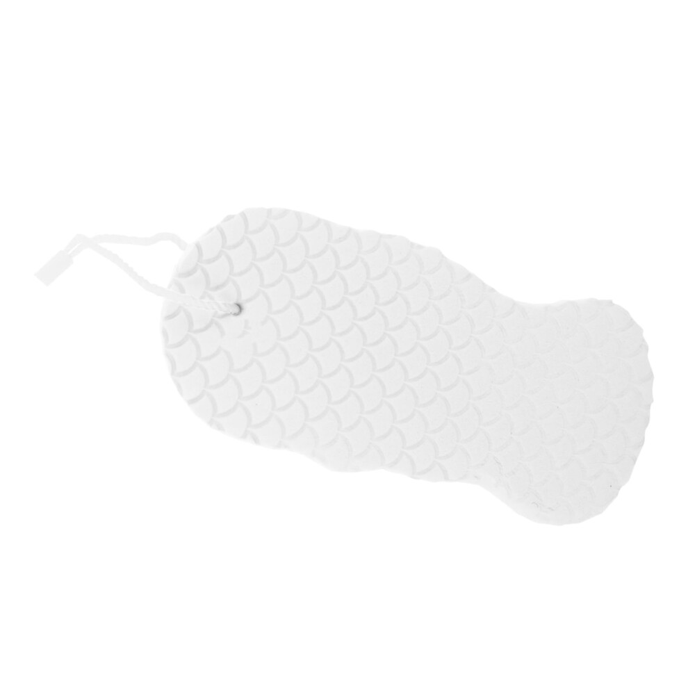 Bath Sponge with Soft Embossed Exfoliating Surface for Body and Face, Reusable Body Scrubber