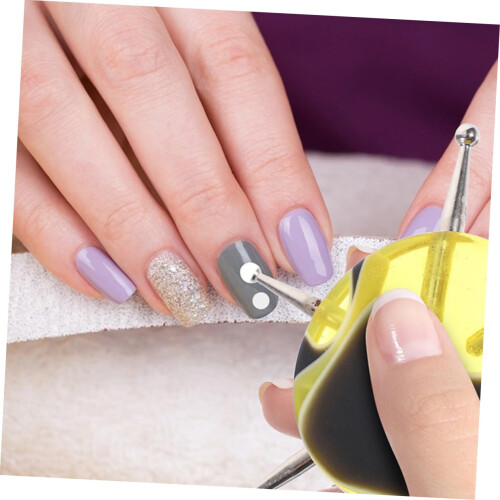 Dual Tip Nail Art Dotting Tools Set with Precision Needle Head and Lightweight Comfort Grip 2