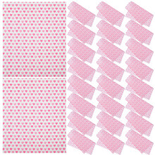 50Pcs Heart Baking Paper Sheets For Cake Wrapping High Heat Resistant