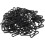 100Pièces Crochet DIY Noir Accroche Masque Réglable Durable 1