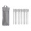 Zware tentharingluifels voor kamperen, backpacken,-30 cm 10 1