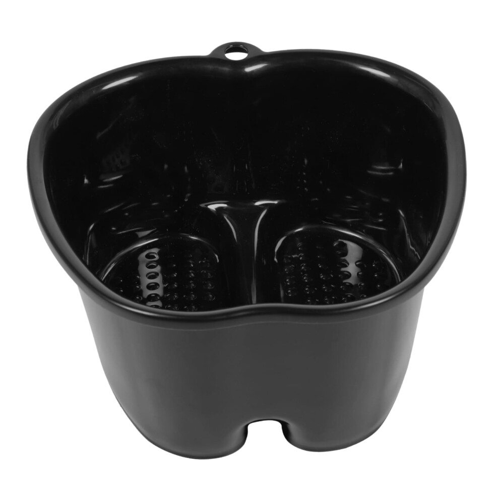 Foot Soaking Tub Plastic Basin for Home Spa Pedicure, Durable Leakproof Design