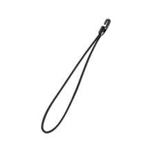 Knopenbestendige uitschuifbare haak met veilige-Zwart 30cm