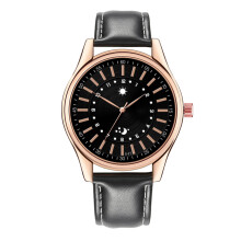 Automatic Watches for Men, Leather Strap Mechanical Watch with 5ATM Waterproof Rating and Analog Quartz Style, Supported by Strong After-sales Service
