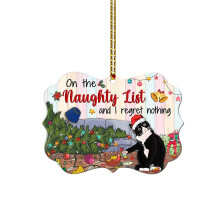 Black Cat Ornament Christmas Tree Decoration Baubles Car Hanging Ornament Keepsake Cat Lovers Gift One Size