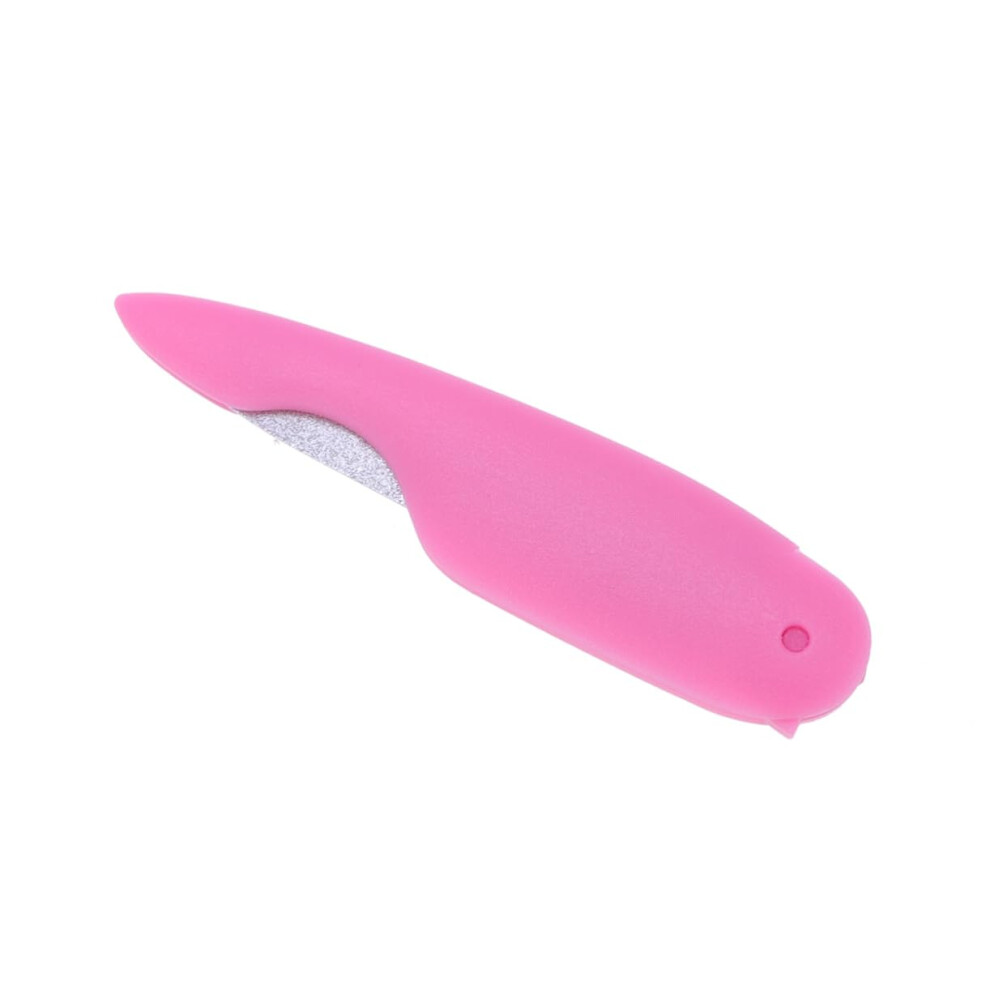 Foldable Stainless Steel Nail Cutter with Builtin File and Buffer, Compact Travel Grooming Set