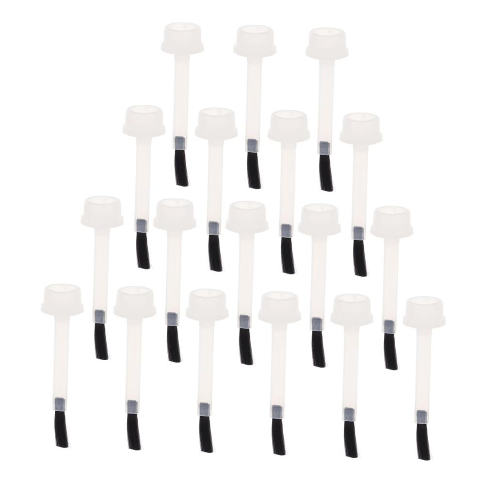 20pcs Nail Polish Brush Set with Durable Bristles for DIY Nail Art and Easy Replacement