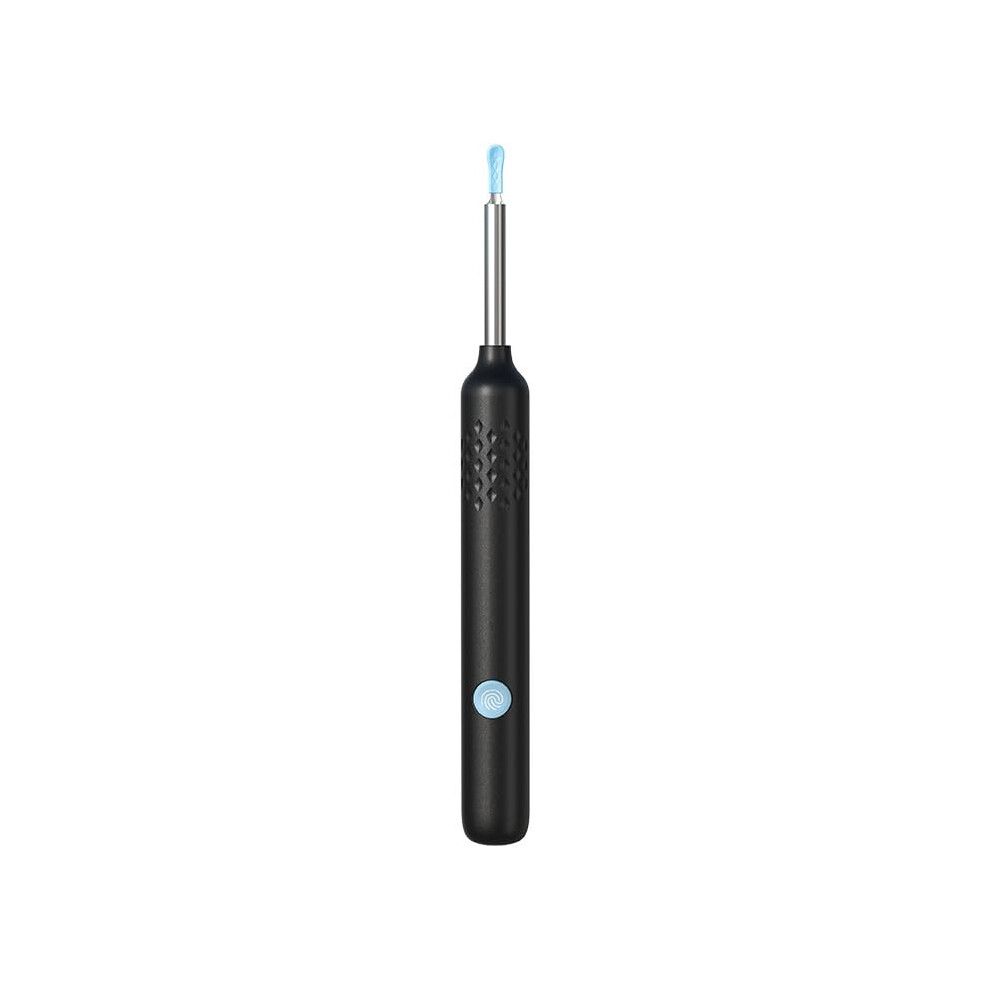 Black Ear Wax Removal Camera 1080P Hd Wireless Otoscope With 6 Led Lights For Iphone And Android (Black)