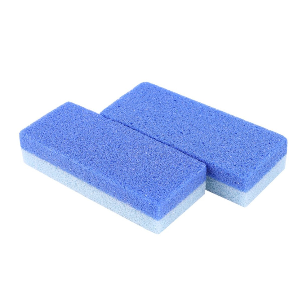 2pcs DoubleSided Pumice Stone for Feet Foot Callus Remover Dead Skin Exfoliating Pedicure Tool
