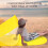Removable Sun Protective Cover Foldiong Sunshades-Yellow 7