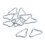 50Pcs Trampoline Triangular Rings Buckle Connector Trampoline 4