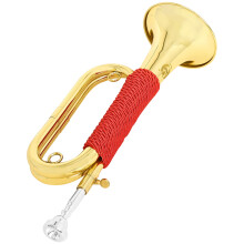 Metal Militaries Cavalry Bugle Trumpet Portables Cavalry Trumpet