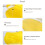 Removable Sun Protective Cover Foldiong Sunshades-Yellow 6