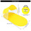 Removable Sun Protective Cover Foldiong Sunshades-Yellow 4