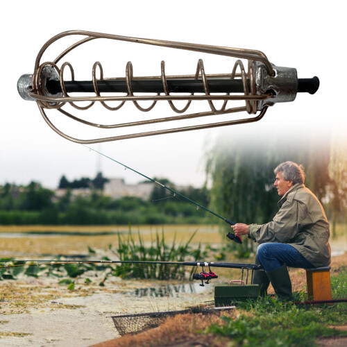 Spring Feeder Baits Cage Baits Holder Baits Cage Spring-30g 1