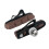 2er Pack Accuracy Bicycles Bremsbelag Advanced-braun schwarz 1