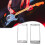 2lots Gitarren-Montagering Single Coil Humbucker Style 5