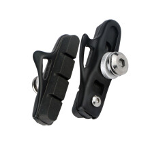 2er-Pack Hochleistungs-Fahrradbremsbeläge,-Schwarz schwarz