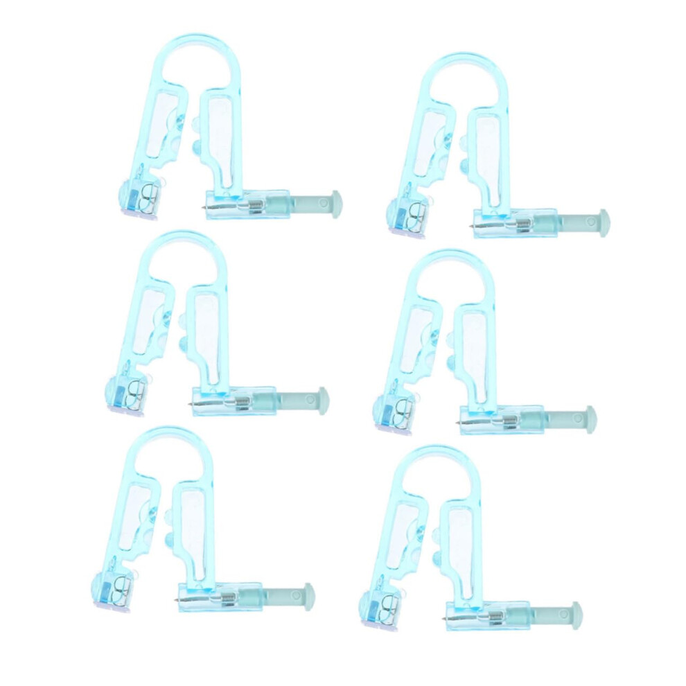 Ear Piercing Tool Kit with OneStep Piercing and Precise Stud Alignment, 6pcs for Professionals