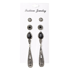 Dangle Drop Earrings for Women Vintage Wedding Earrings with Eco-Friendly Alloy Base, Long Dangle Earrings Featuring Simple and Delicate Design,