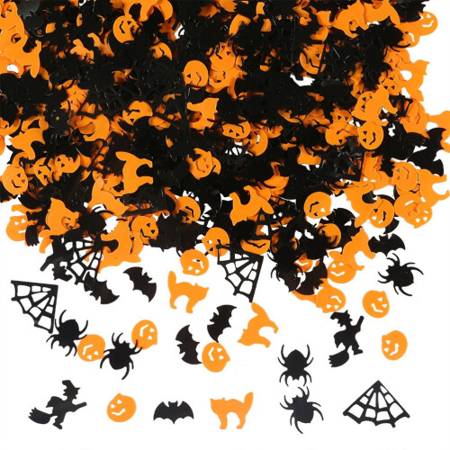 Κομφετί με θέμα το Halloween Party, τα κομφετί χειροτεχνίας Diy προσθέτουν ατμόσφαιρα 1