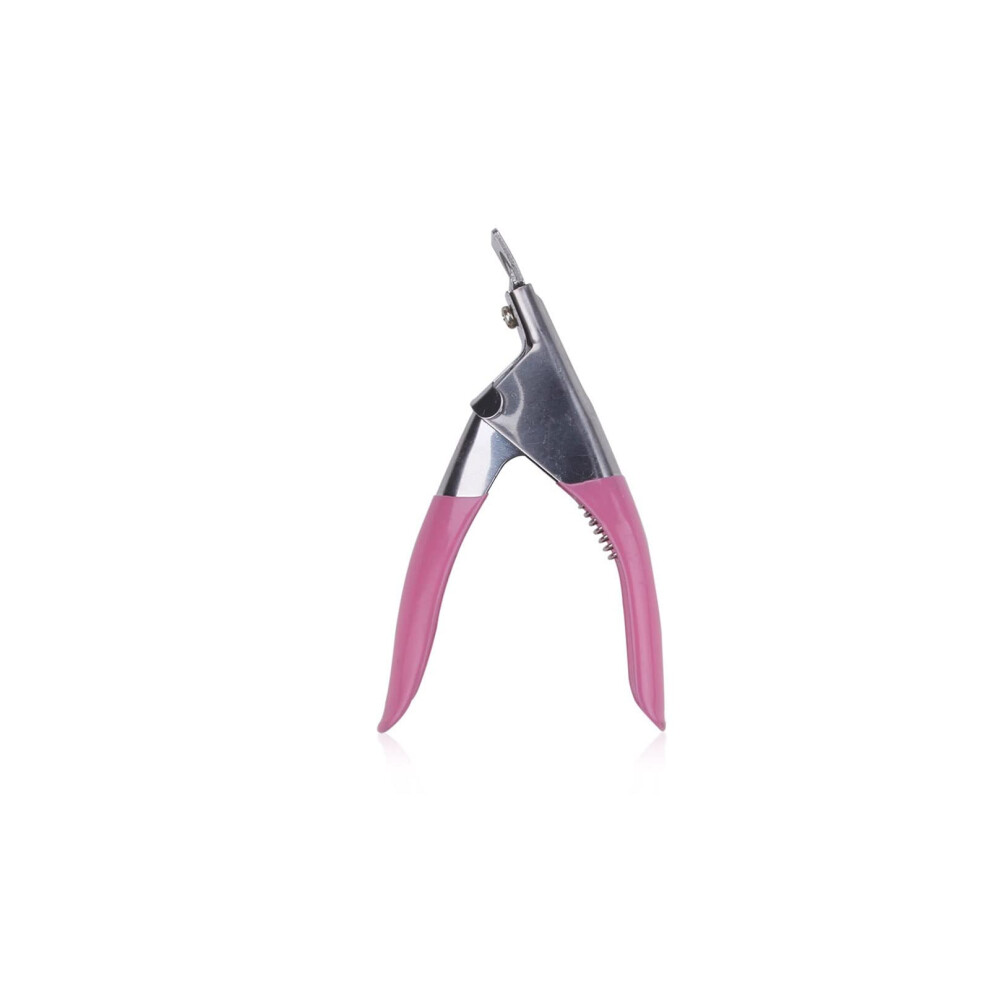 Professional Acrylic Nail Clipper Straight Edge Guillotine False Nail Cutter for Salon and Home Use