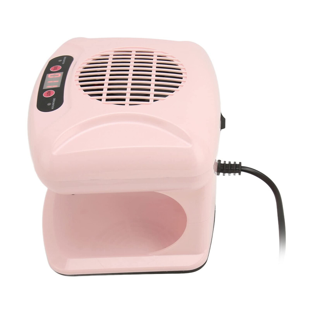 Nail Dryer with Cold and Warm Air, 300W Fast Airflow Drying, Infrared Sensor, No UV or LED