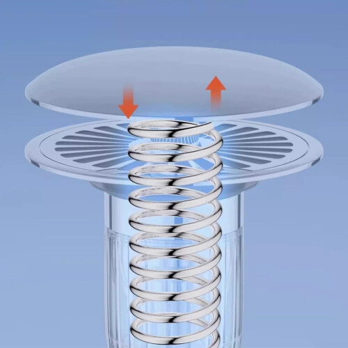 Sink Drain Stopper with Strainer, LeakProof Push Button Basin Plug for 3440mm Drain Hole 1