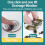 Sink Drain Stopper with Strainer, LeakProof Push Button Basin Plug for 3440mm Drain Hole 4