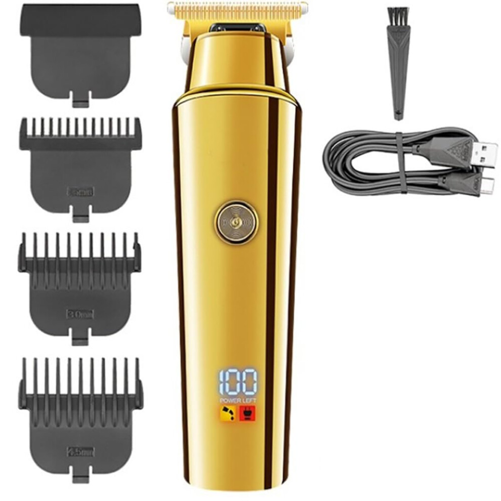 Hair Clippers for Men with Precise Blades, Cordless USB Rechargeable Hair Trimmer with Digital Display