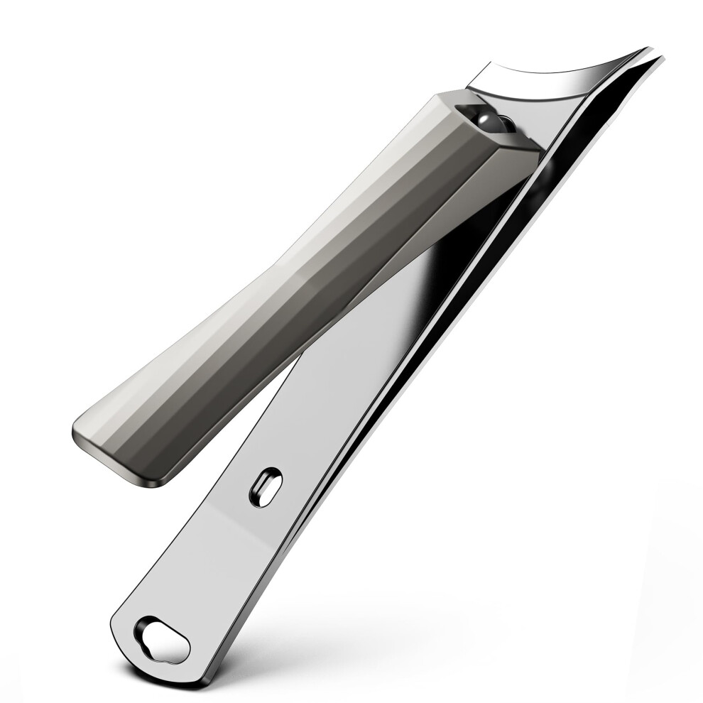 Professional Ingrown and Thick Toenail Clippers with Precision Slant Curved Blade for Seniors