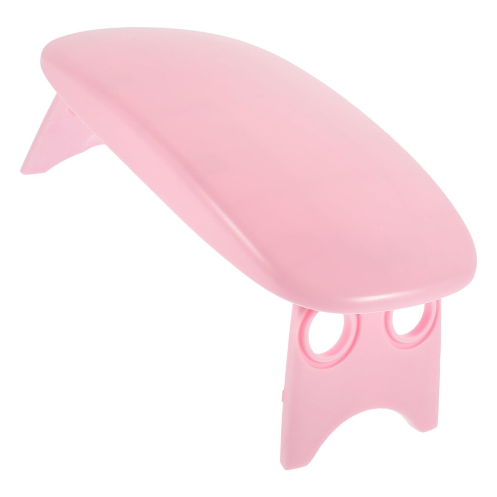 Foldable Nail Arm Rest for Manicure with Ergonomic Height Adjustment and Stable Hand Cushion