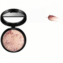 Lightweight Setting Powder Medium Beige – Longwear Waterproof Pressed Powder with Color Correction
