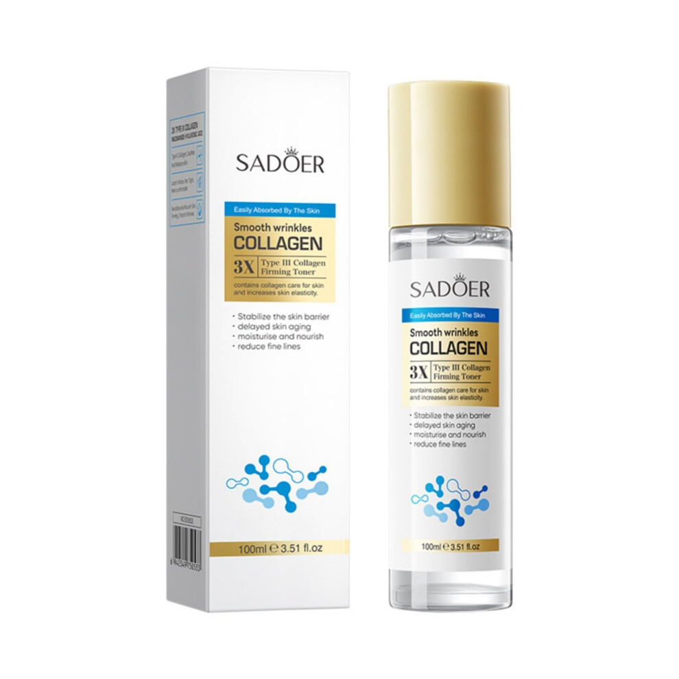 Type III Collagen Facial Toner 100ml â Deep Hydration, Firming and Brightening Skin Care