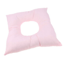 Massage Face Cradle Pillow with Foam Spa Cushion, Full Face Support, Washable and Reusable, Pink