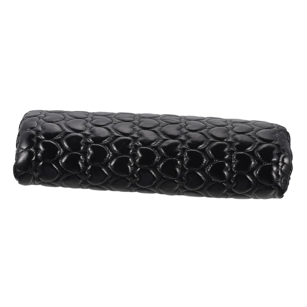 Manicure Hand Rest PU Leather Nail Art Hand Pillow with Ergonomic Support for Salon and Home