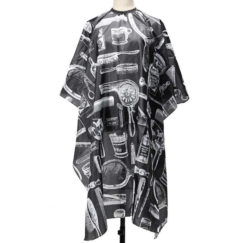 Waterproof Hairdressing Cape with Adjustable Neck Closure for Salon Hair Cutting Adults and Kids